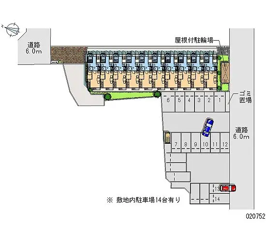 ★手数料０円★大府市大東町１丁目 月極駐車場